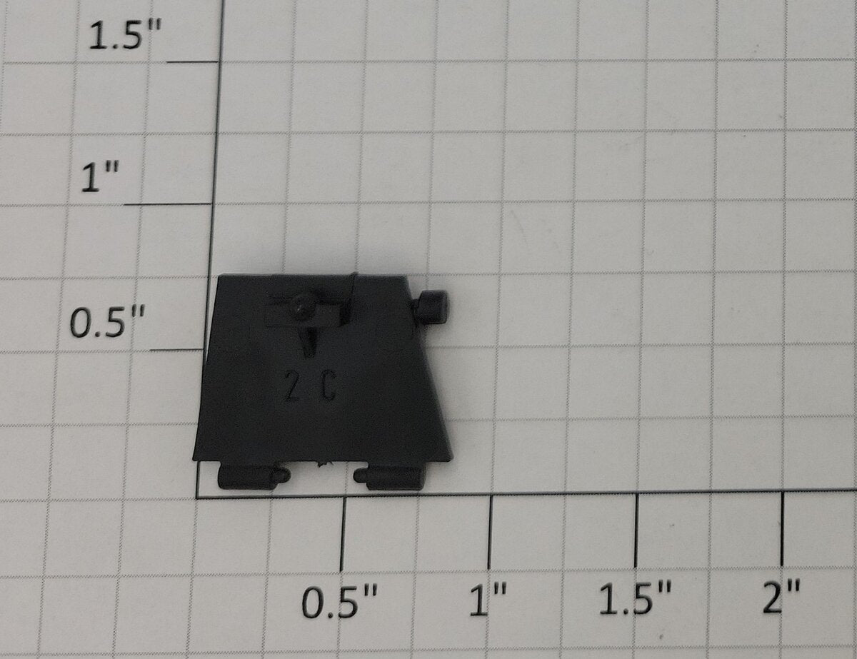 Lionel 17111-35 O Gauge Reading Black Right Hand 3-Bay Hopper Hatch Door