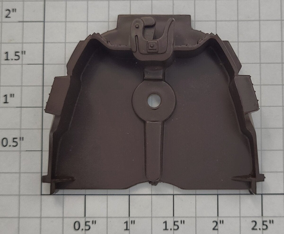 Lionel 7225-24 Brown Plastic Observation Car Skirt