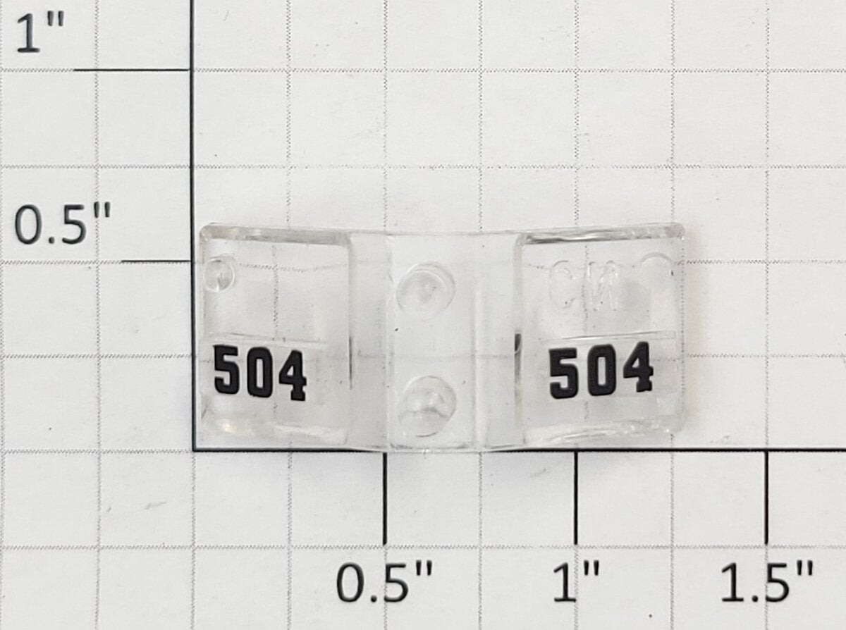 Lionel 28504-17 GP-7 Front Number Board Lens #504