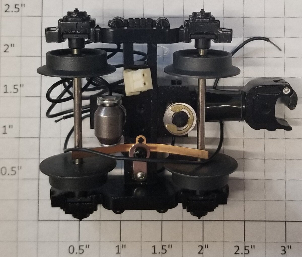 Lionel 28640-T60 Berkshire Jr 4-Wheel Rear Tender Truck Assembly