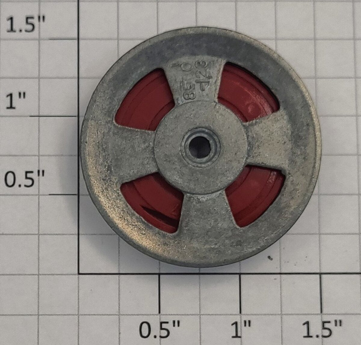 Lionel 18700-131 Rock Island Docksider Red Steam Locomotive Wheel with Boss