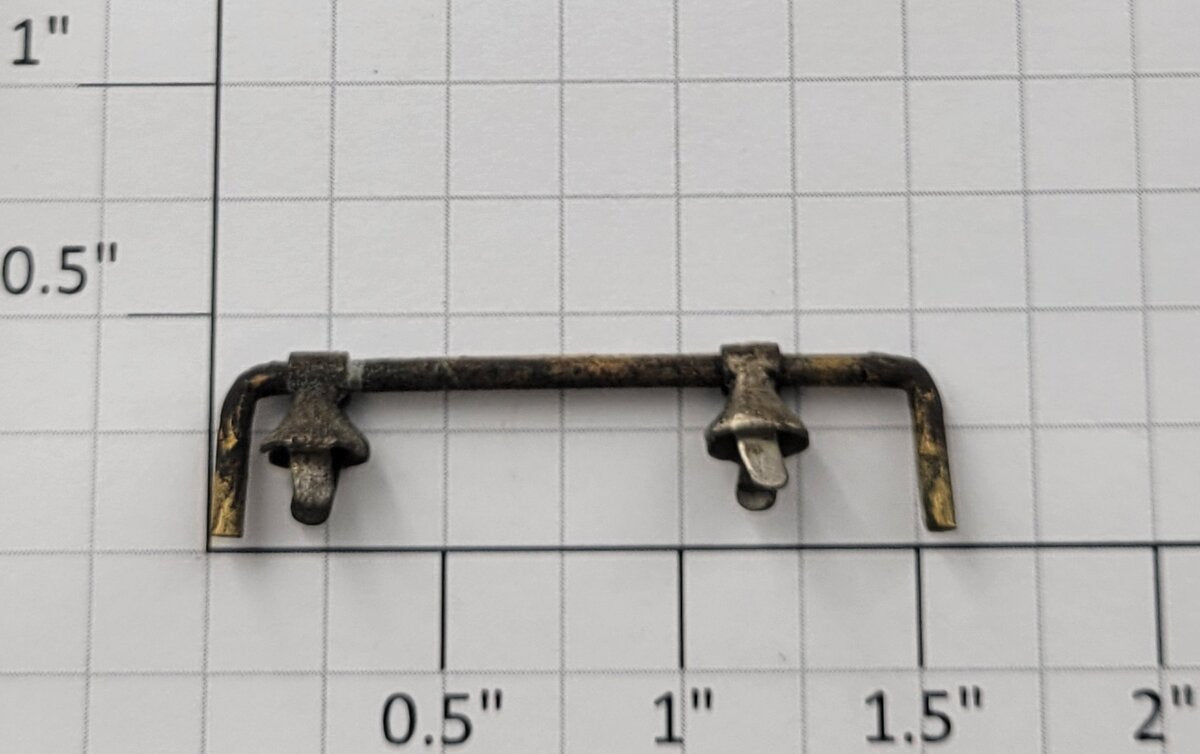 Lionel 260E-26 Brass Handrail Cab 255 and 260E with Stanchions