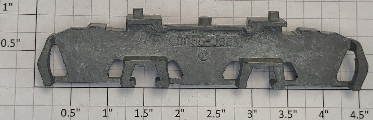 Lionel 8872-74 Unpainted Metal SD18 Diesel Locomotive Truck Side Frame
