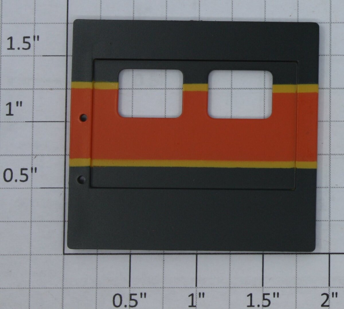Lionel 19116-14 Green/Yellow/Orange Baggage Car Door