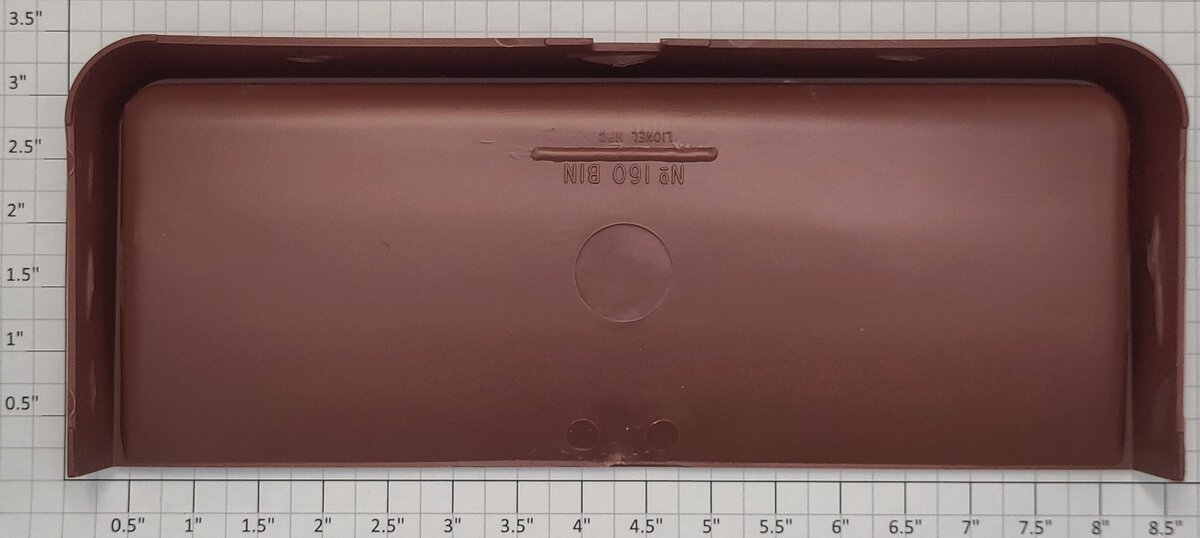 Lionel 9241-2 Brown Plastic Log Dump Bin #160
