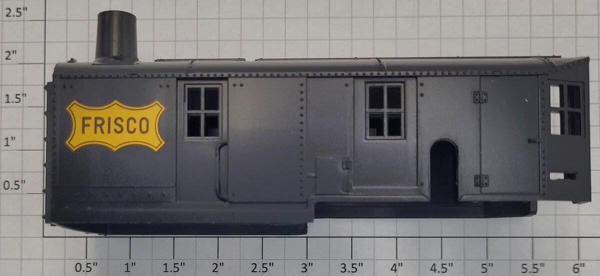 Lionel 19412-7 Frisco Operating Crane Car Cab