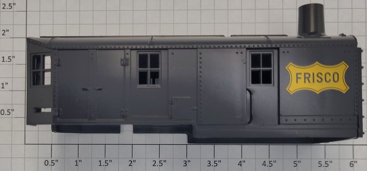 Lionel 19412-7 Frisco Operating Crane Car Cab