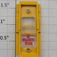 Lionel 9547-12 The Overland Route Yellow Observation Car Door with Insert