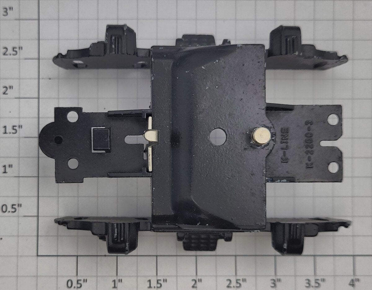 K-Line K2200-3 Diecast Truck Frame with Sides Stud and Locator Tab