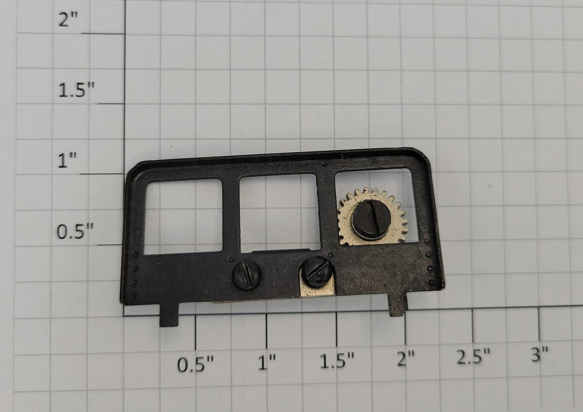Lionel 3459-23 Ore Dump Car Handrail with Stainless Steel Gear and Bracket