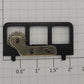 Lionel 3459-23 Ore Dump Car Handrail with Stainless Steel Gear and Bracket