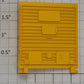 Lionel 9738-12 Bright Yellow Multi-Panel Boxcar Door with Guides