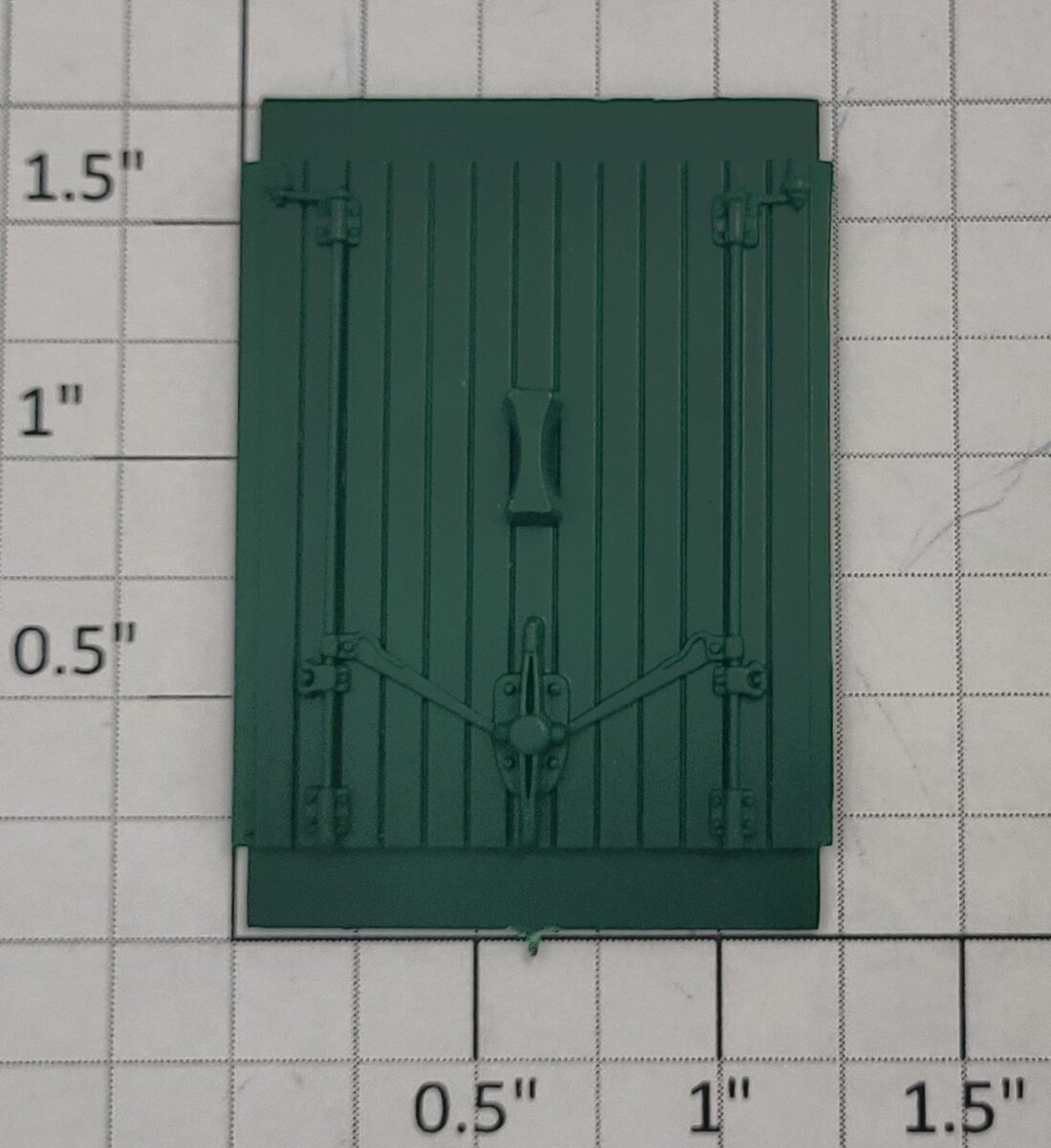 Lionel 9847-24 Dark Green Wolfschmidt Vodka Billboard Reefer Car Door