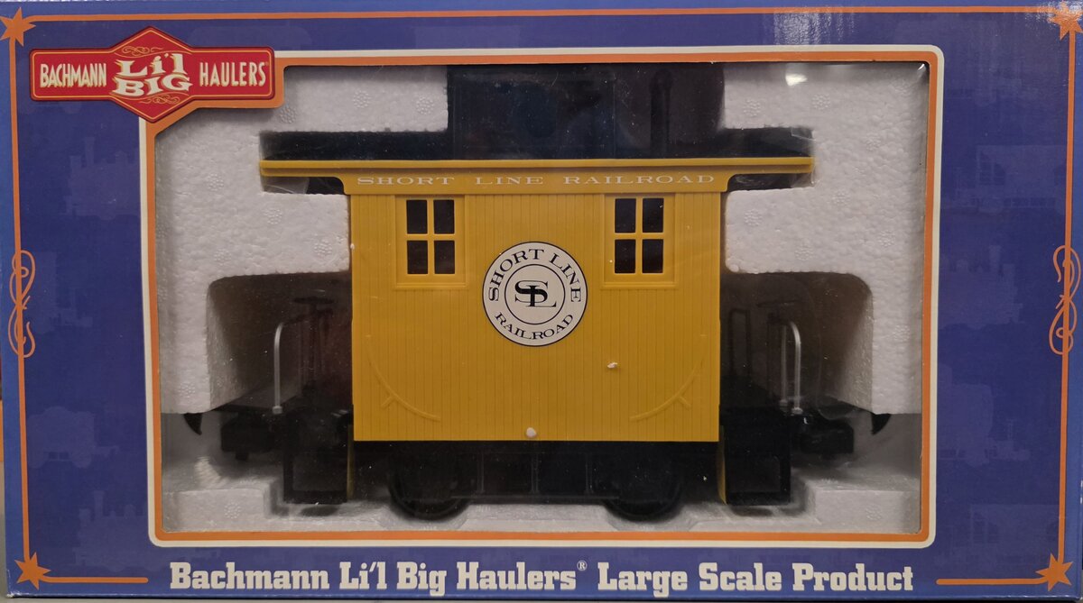 Bachmann 98087 Li'l Big Haulers G Short Line Caboose