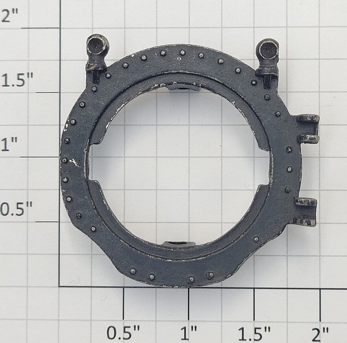 Lionel 726-72 O Gauge Black Boiler Front Outer Ring