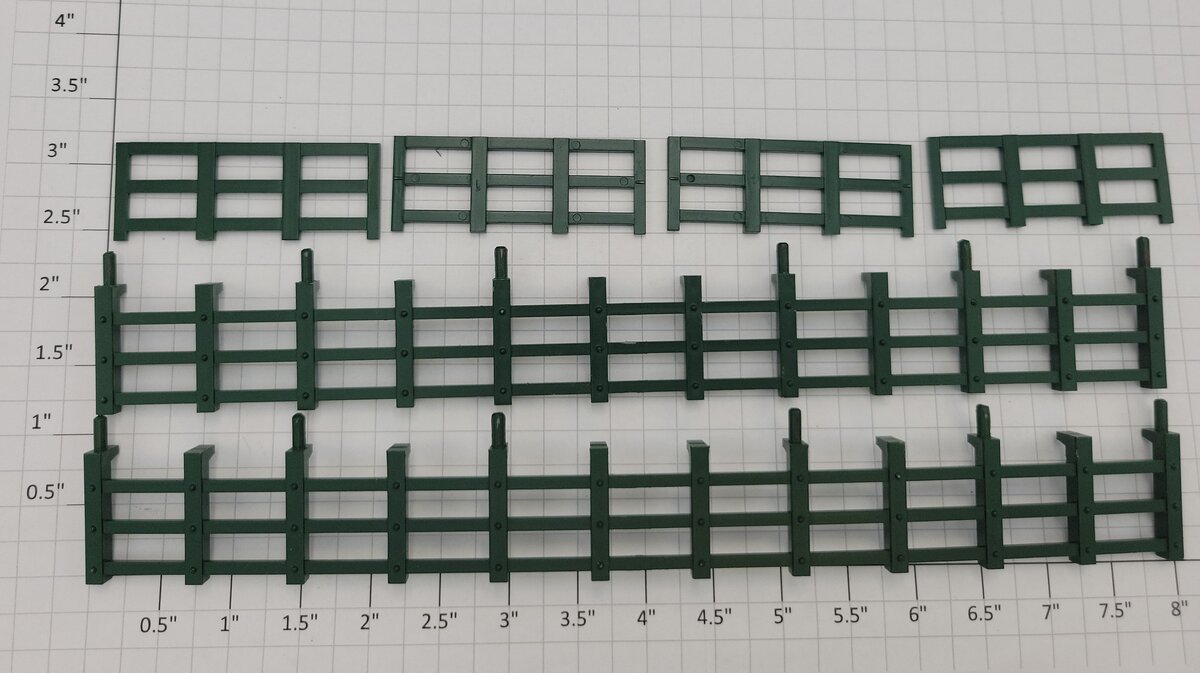 Lionel 30109-200 O Gauge Nutcracker Route Flatcar Green Fence Set