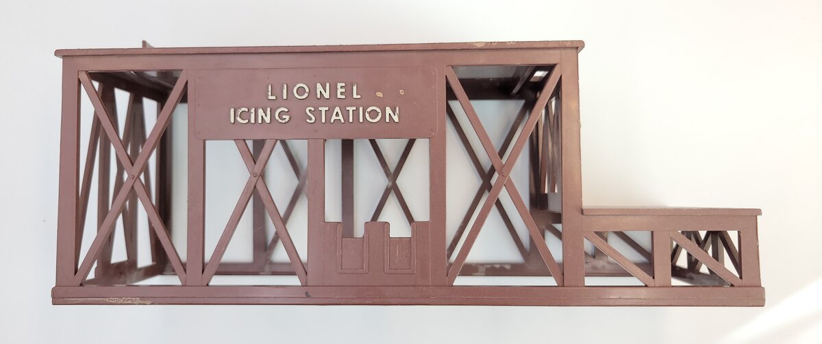 Lionel 352-3 Brown Icing Station Platform Structure