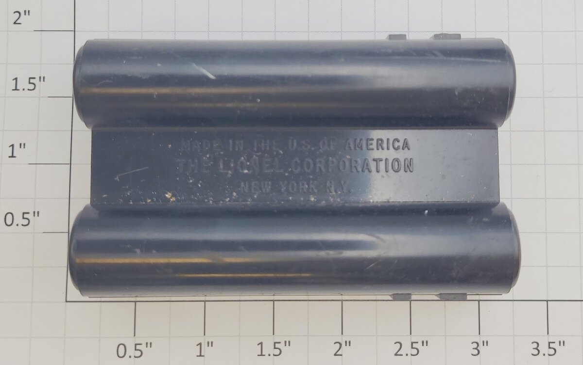 Lionel 3530-27 Black Generator Car Fuel Tank