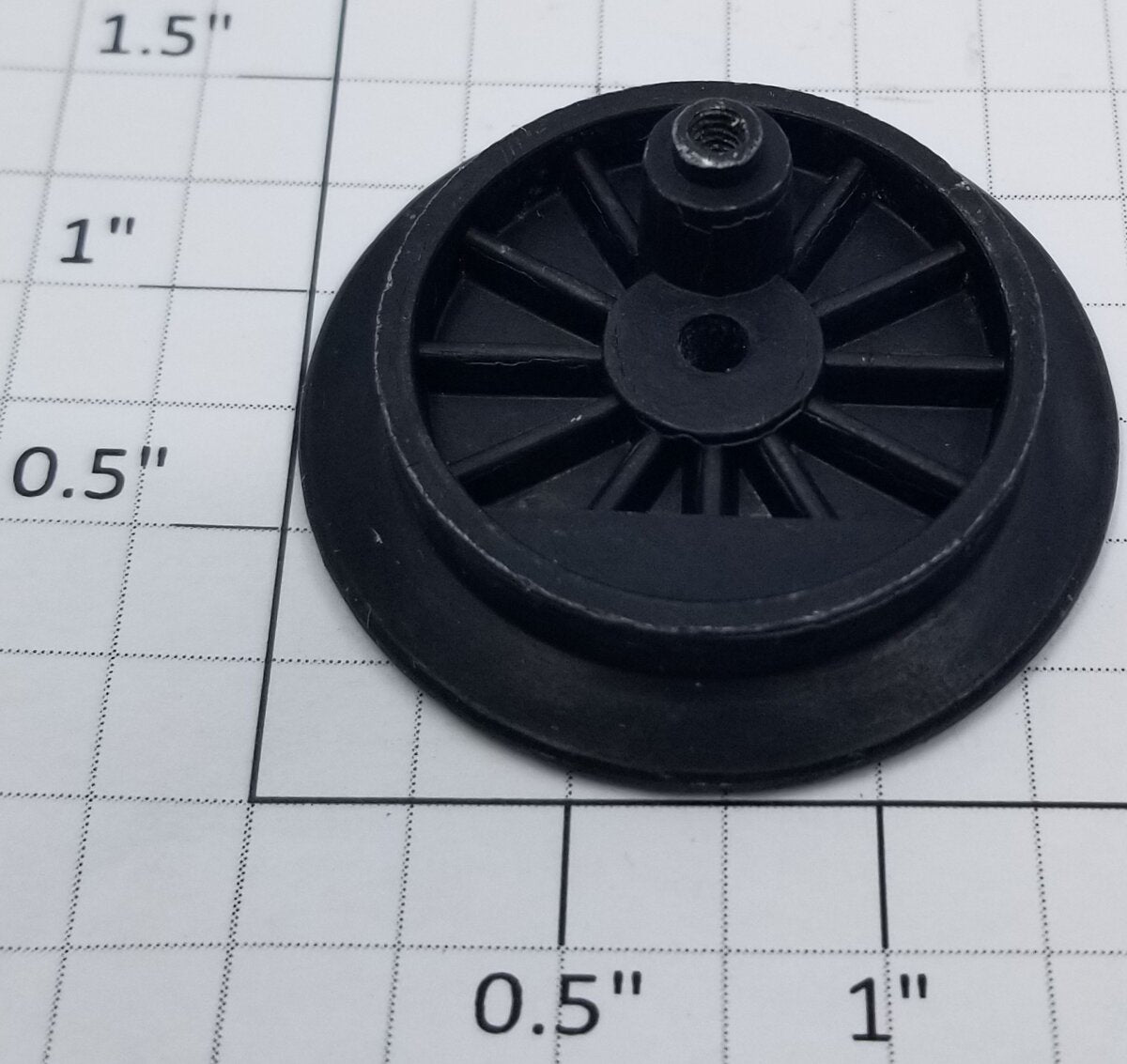 Lionel 1664E-16 Plain End Wheel with Long Hub