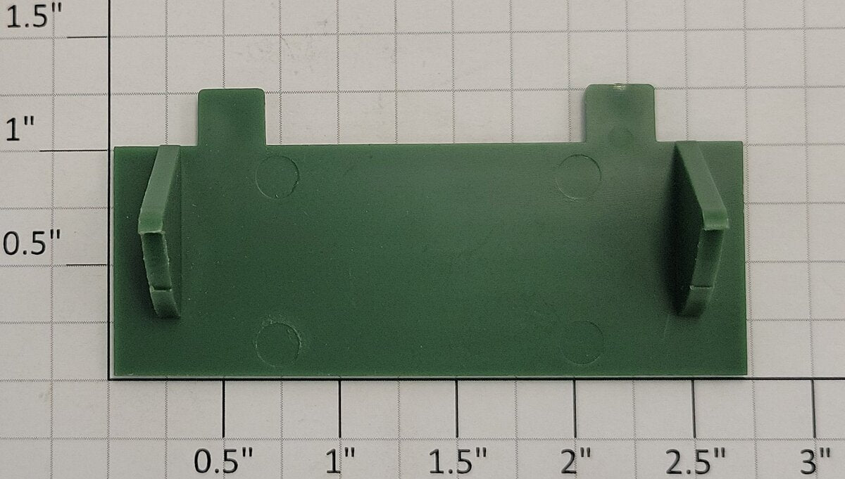 Lionel 2126-23 O Gauge Whistling Freight Shed Green Tool Box Cover