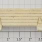 Lionel 145-23 Automatic Gateman White Tool Box Cover