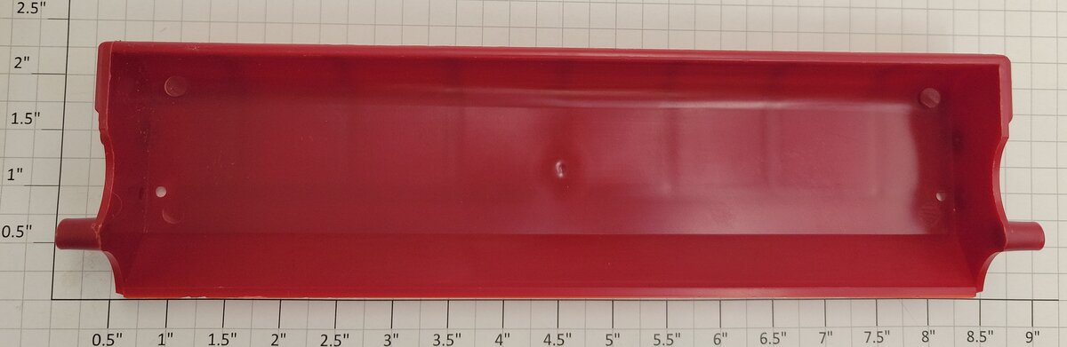 Lionel 497-56 Red Receiving Bin