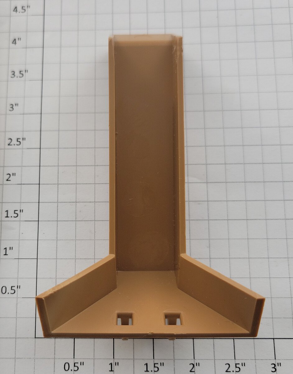 Lionel 12847-55 Brown Stationary Icing Station Chute