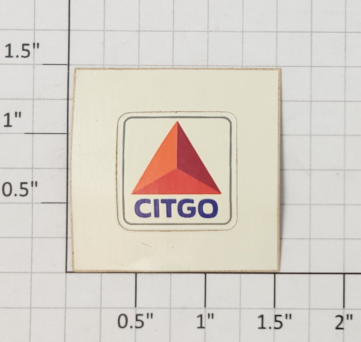 Lionel 9344-10 Citgo Sticker Decal