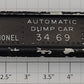 Lionel 3469-4 Dump Car Bin Side Door