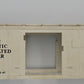 Lionel 3482-2 White Automatic Refrigerated Milk Car Shell with Operating Hatch