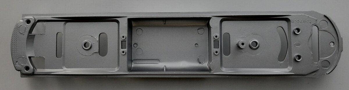 Lionel 18102-031 O-Gauge Santa Fe Silver F-3 Diesel Loco Diecast Dummy Frame