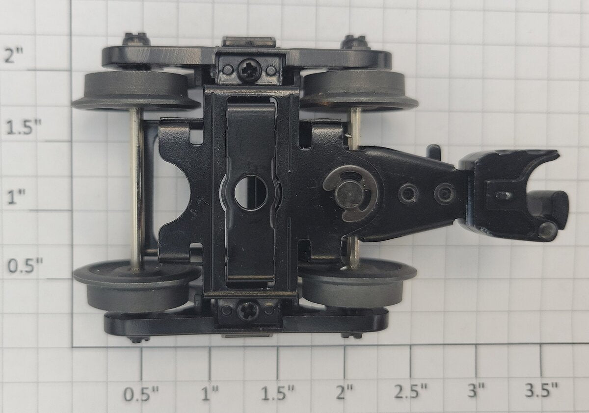 Lionel 19631-50 O Gauge Die Cast 3-Sprung Roller Bearing Operating Coupler Truck
