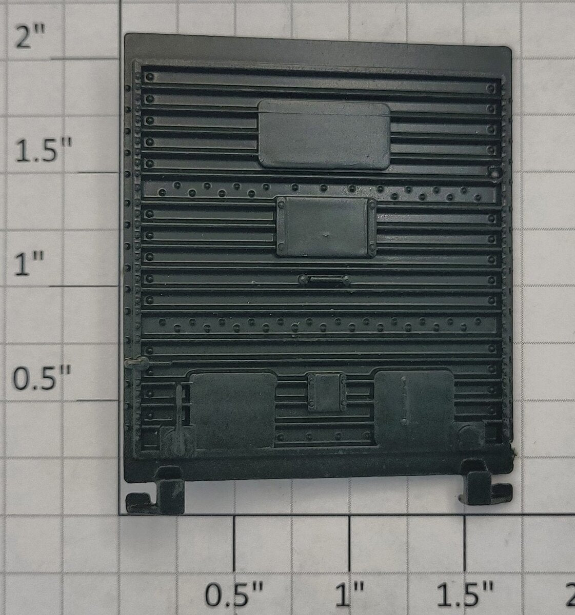 Lionel 9742-12 Brunswick Green Multi-Panel Door with Guides