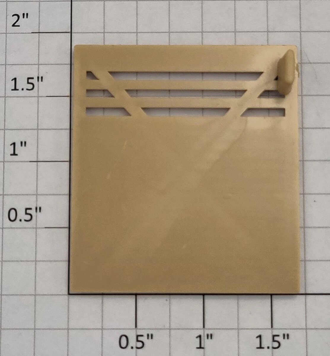 Lionel 19800-24 Door/Rear/Ptd.Sand