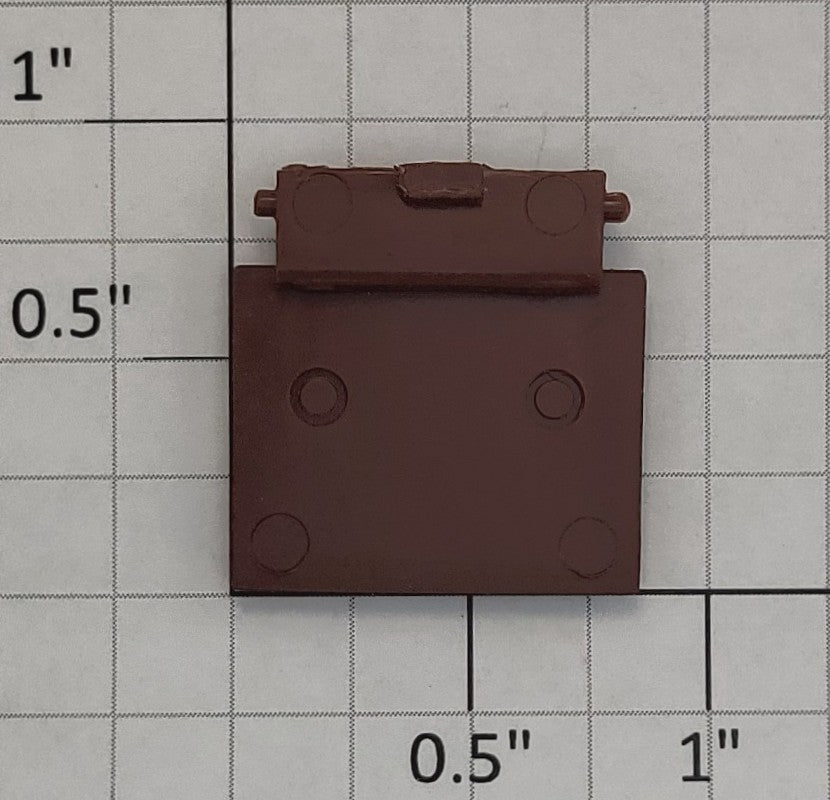 Lionel 6102-12 Brown Plastic Hopper Car Roof Hatch Covers