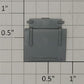 Lionel 6123-11 Gray Covered Hopper Car Hatches