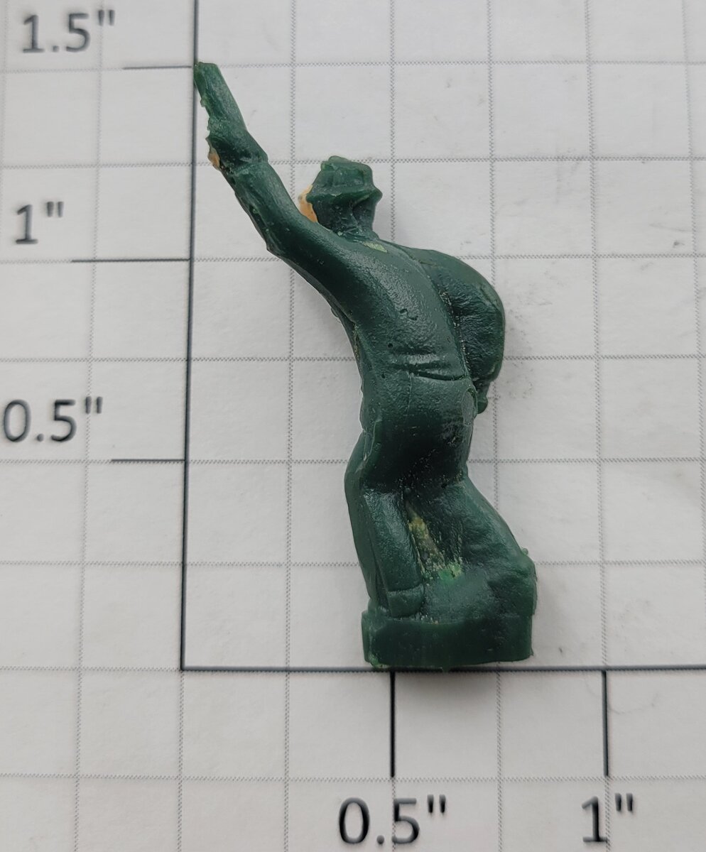 Lionel 29803-127 Green Cop Figure with Painted Face