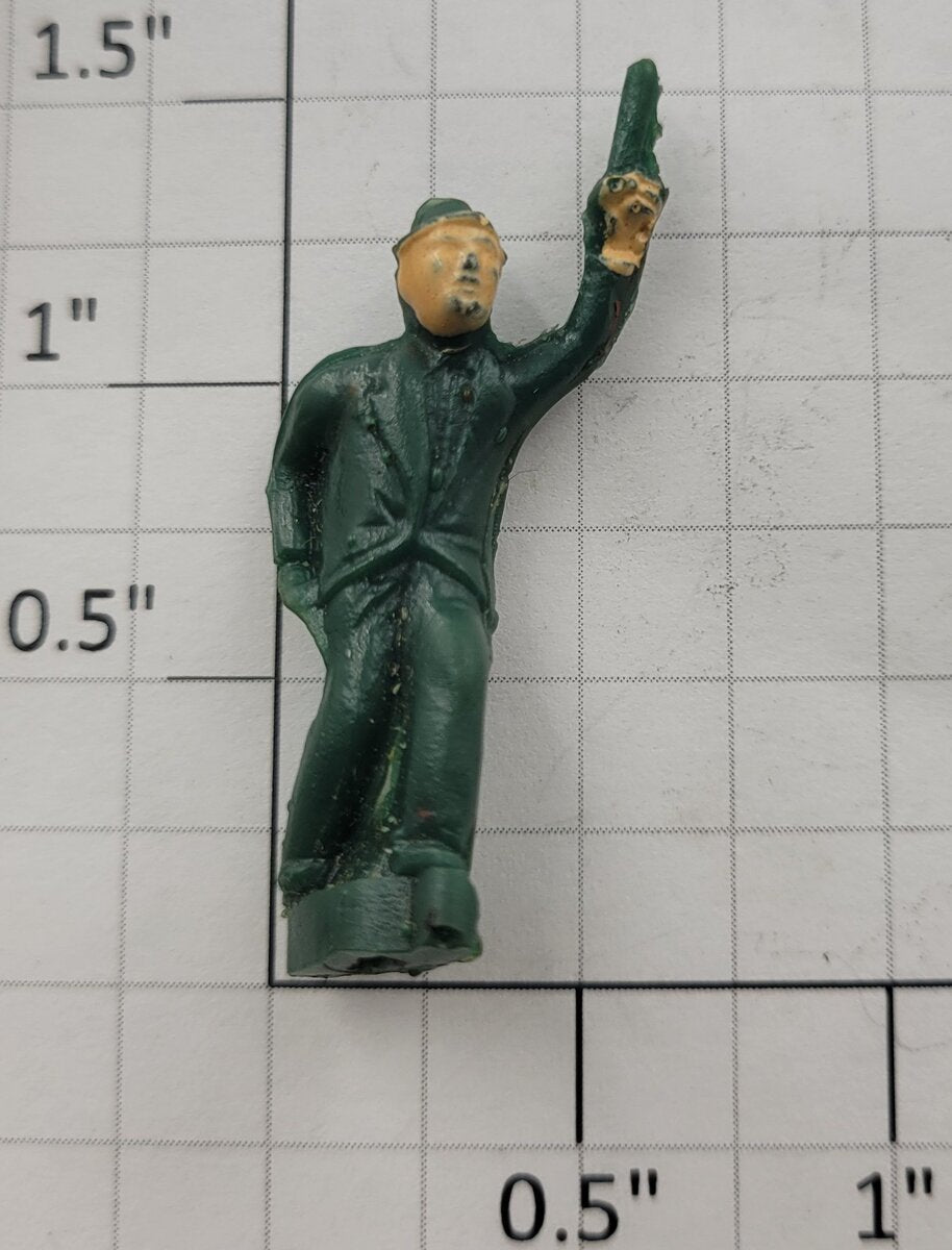 Lionel 29803-127 Green Cop Figure with Painted Face