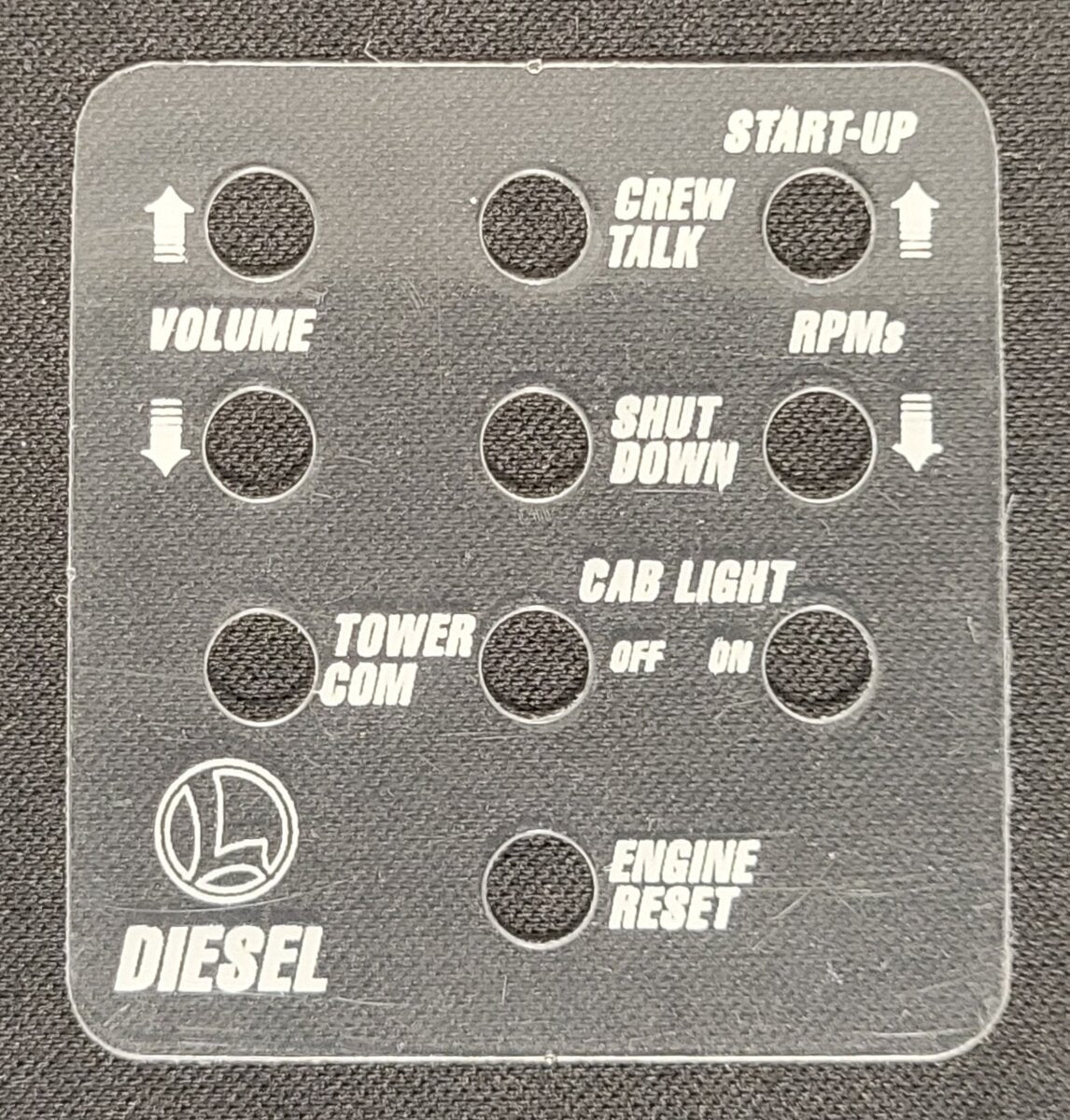 Lionel 12911-40 Cab-1 Diesel Loco Overlay
