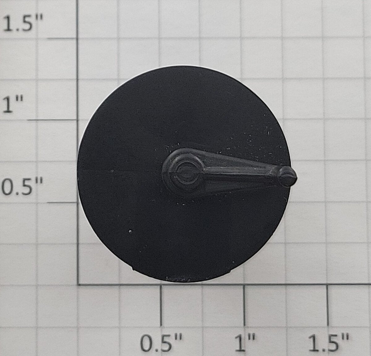 Lionel 8412-25 Black Fire Car Hose Spool with Crank