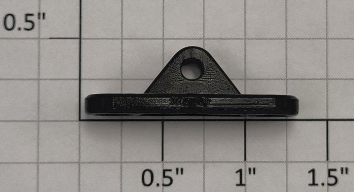 Lionel 18427-325 Black Plastic Tie Jector Pillow Block Shaft Holder Bracket