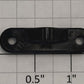 Lionel 18427-325 Black Plastic Tie Jector Pillow Block Shaft Holder Bracket