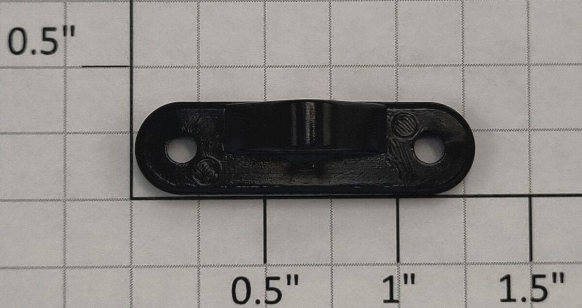 Lionel 18427-325 Black Plastic Tie Jector Pillow Block Shaft Holder Bracket