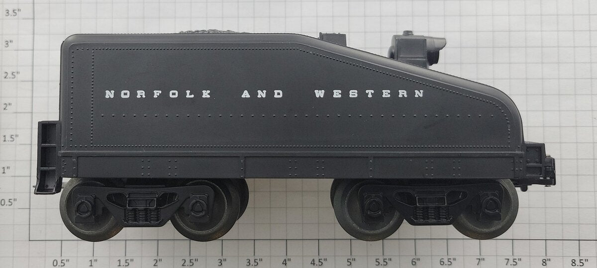 Lionel 8670T-1 Norfolk and Western Slope Back Tender Assembly