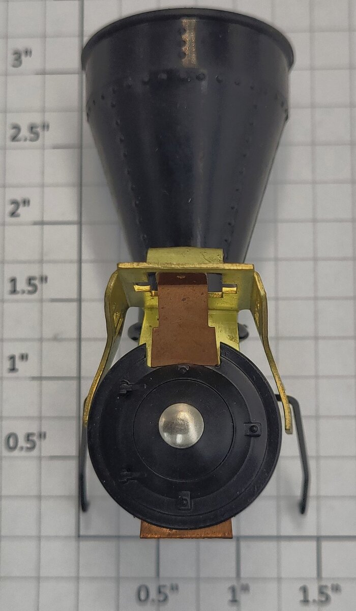 Lionel 18702-30 Black Plastic General Smoke Stack Assembly