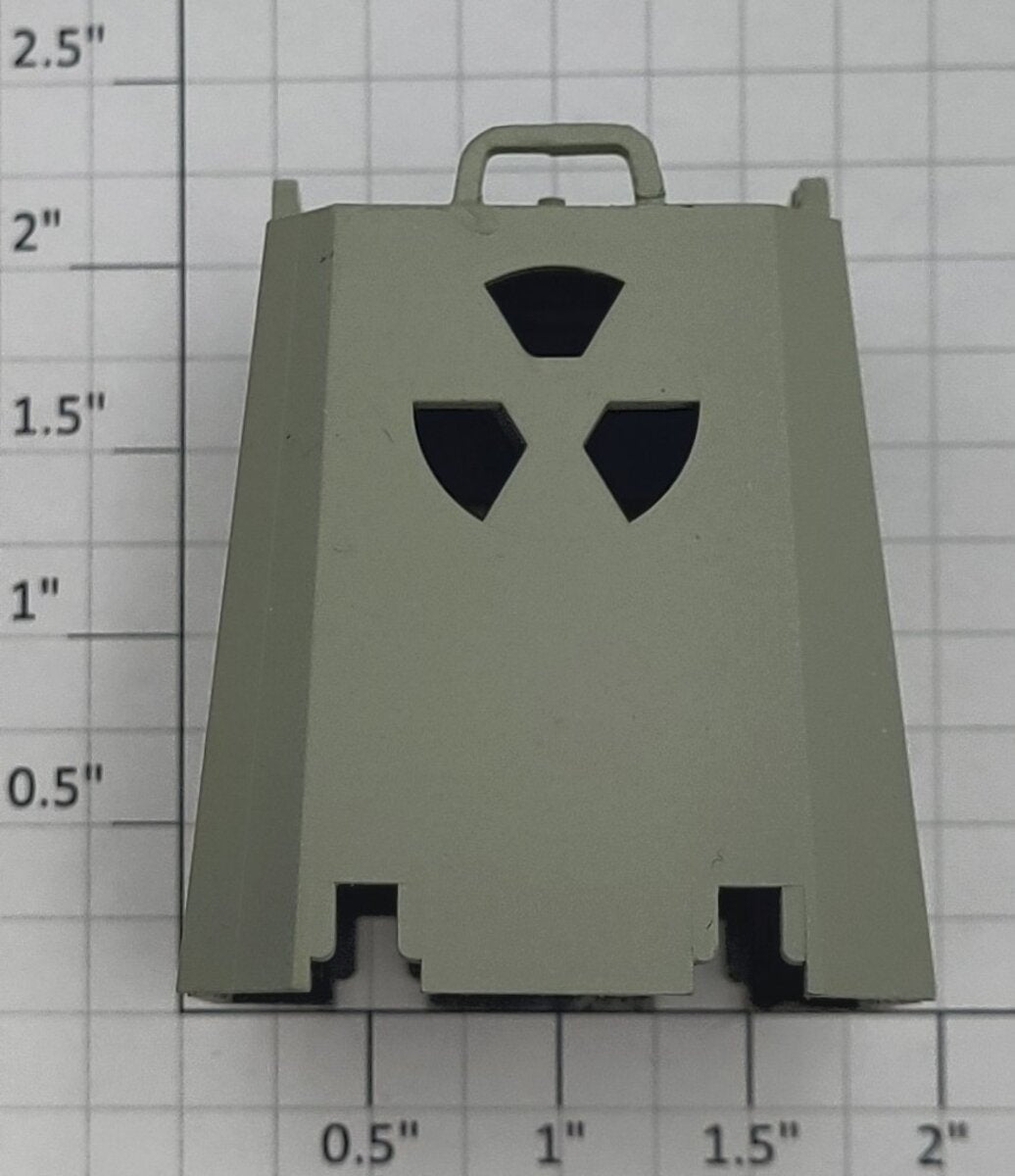 Lionel 9234-23 Gray Radioactive Waste Canister Shell
