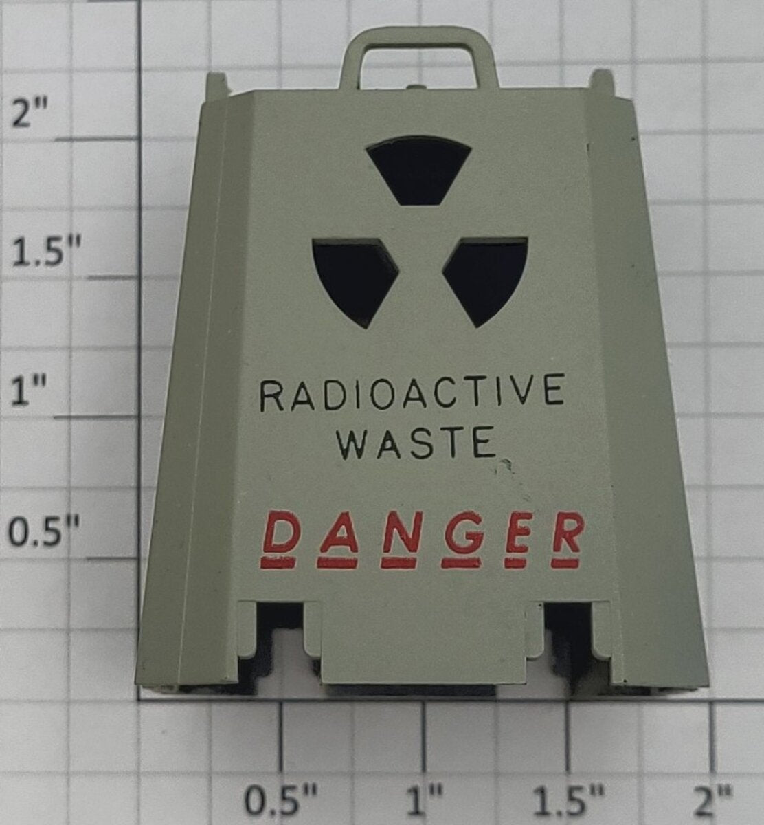 Lionel 9234-23 Gray Radioactive Waste Canister Shell