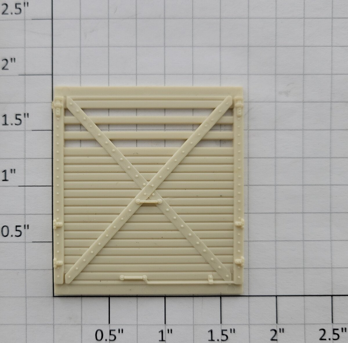 Lionel 16125-25 Virginian Left Hand Off-White Stock Car Door