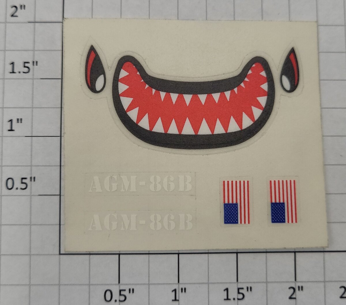 Lionel 16352-10 US Military Flat Car O Gauge Cruise Missile Decal Set