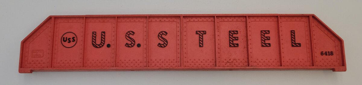 Lionel 6418-21 Red U.S.Steel Girder